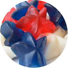 Kervan Patriotic Stars 5lb Bag Bulk
